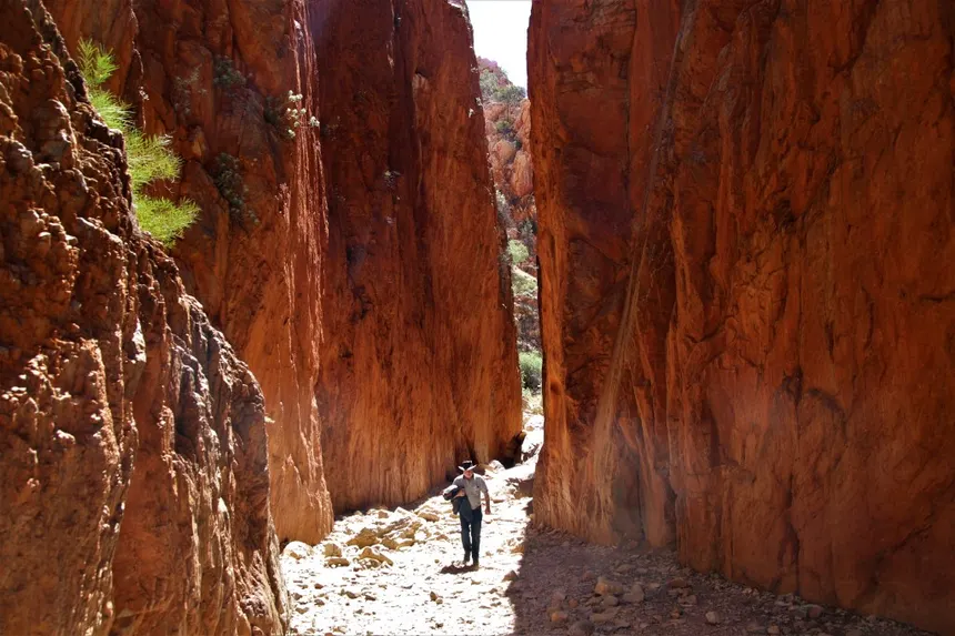 Standley Chasm — wąwóz skalny